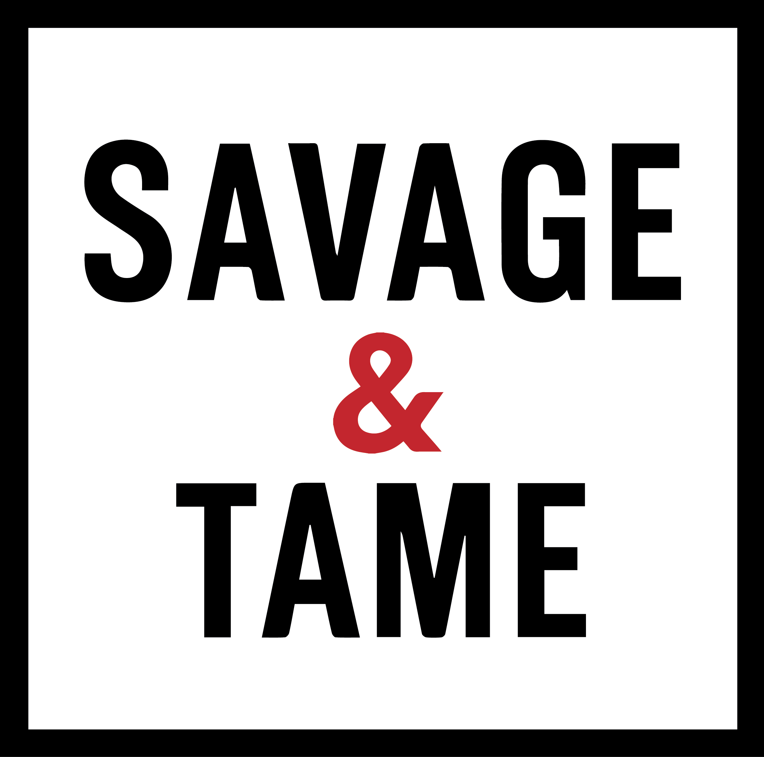 Savage + Tame Logo