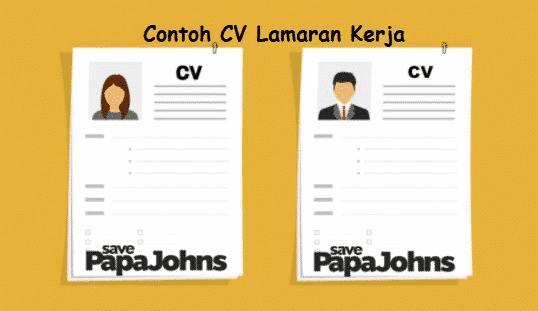 10 Contoh Cv Lamaran Kerja Menarik Yang Baik Dan Benar