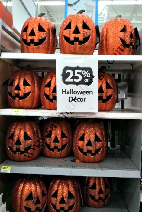 My favorite thing about the holiday (aside from the free candy, which is obviously its biggest selling point) is. Walmart Halloween Clearance Already