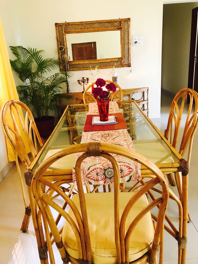 where we dine on our home-made food :)