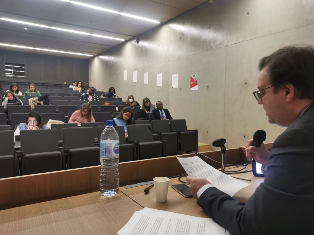 An inaugural lecture on transition issues from the perspective of investment arbitration presented by our partner Pierre-Olivier Savoie