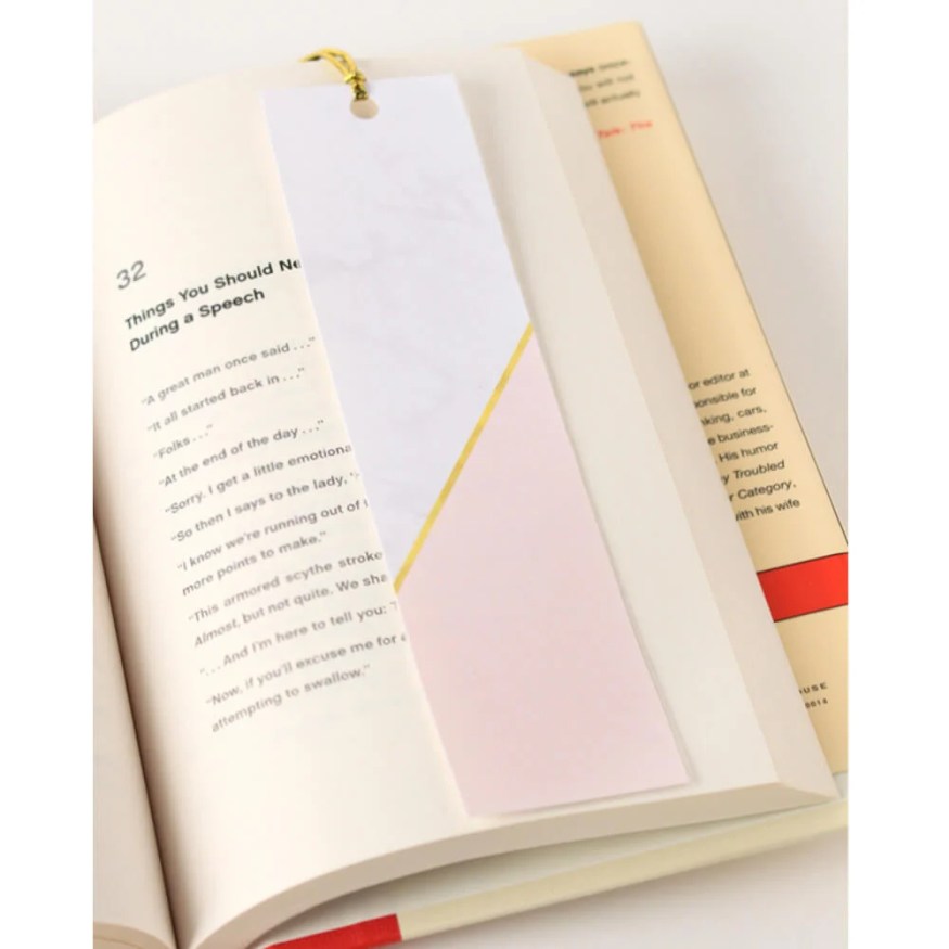 free printable bookmarks for adults marble and gold