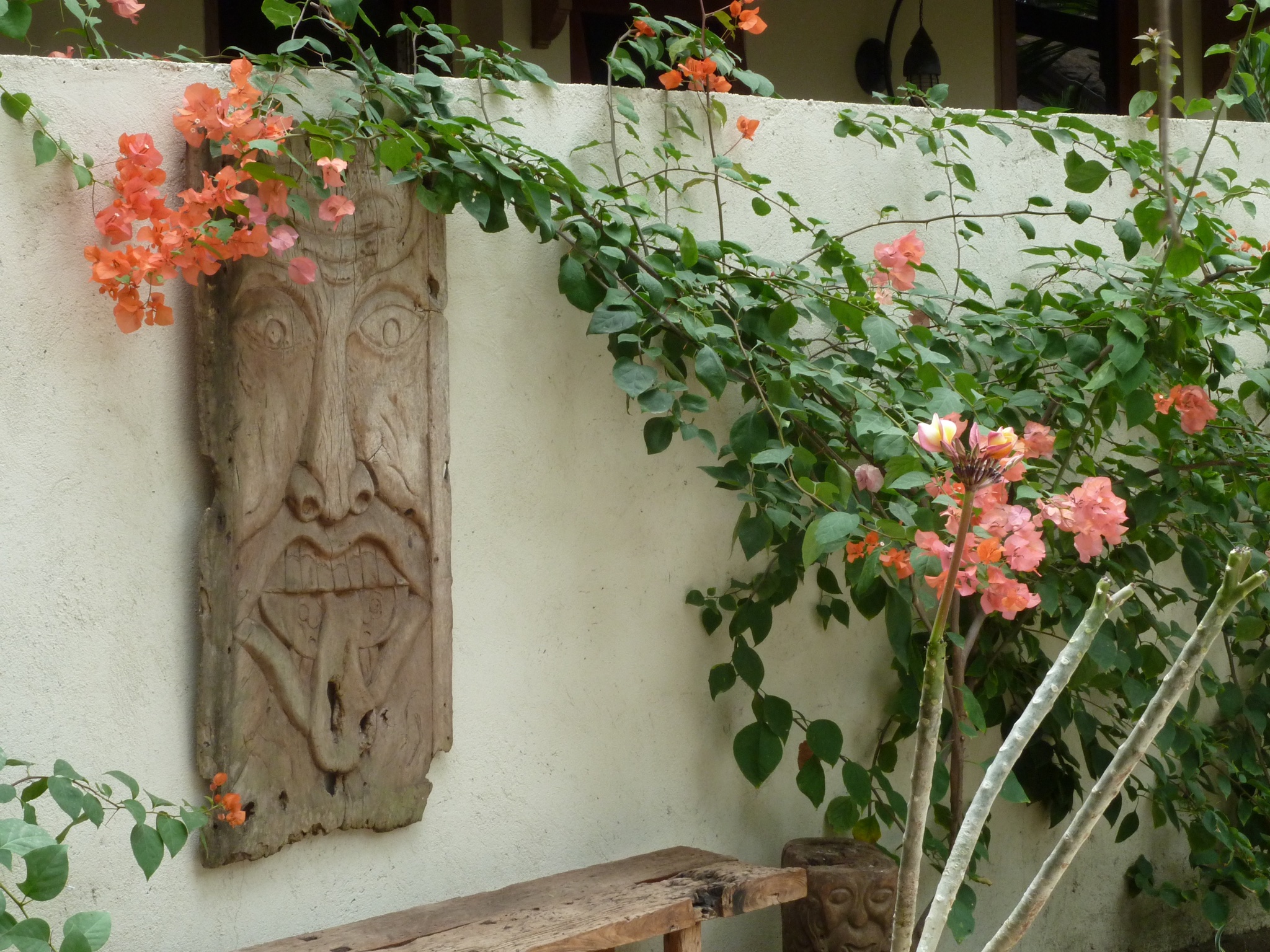 Our garden has lots of surprising pieces of art
