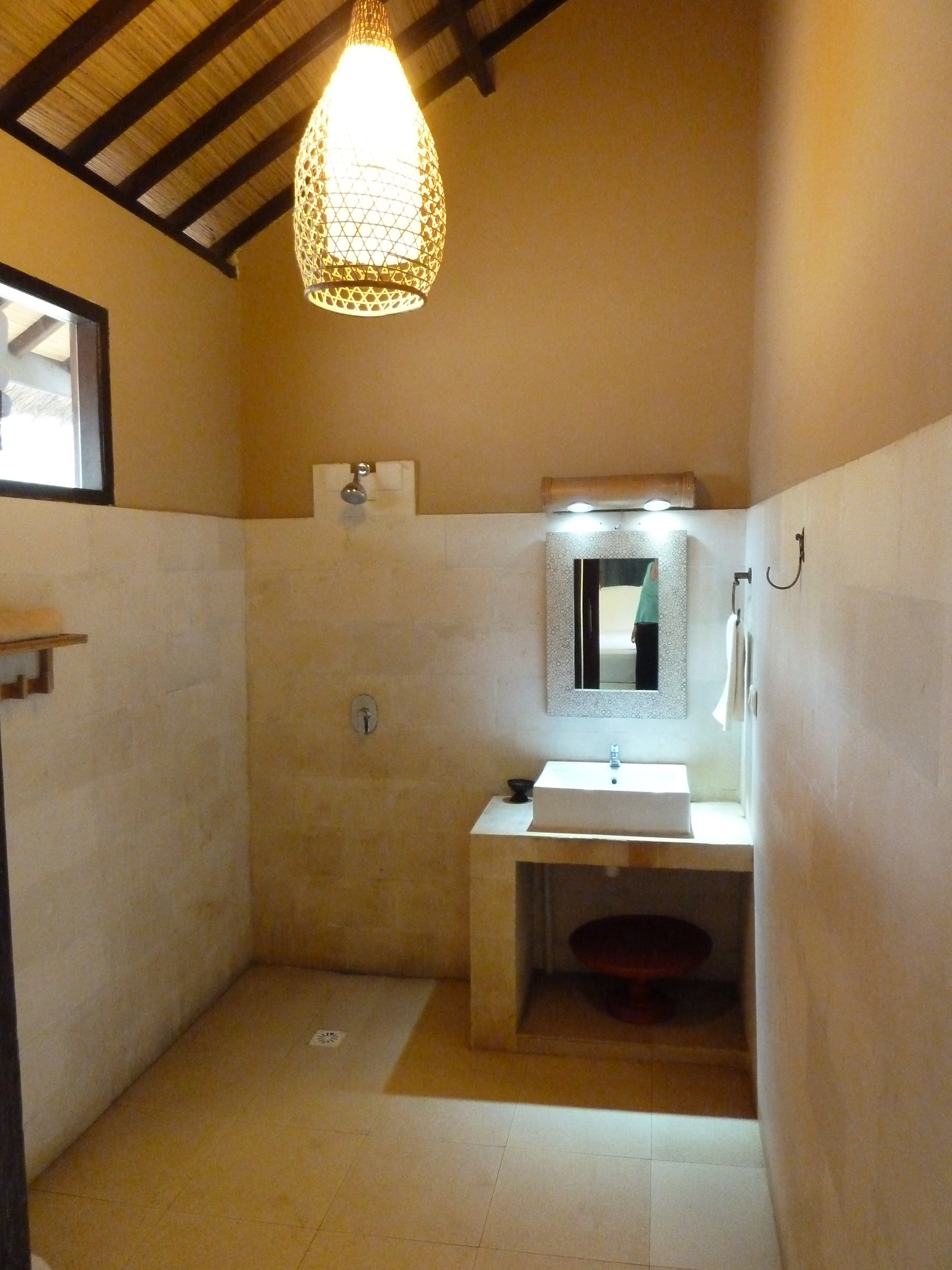 Typical bungalow bathroom
