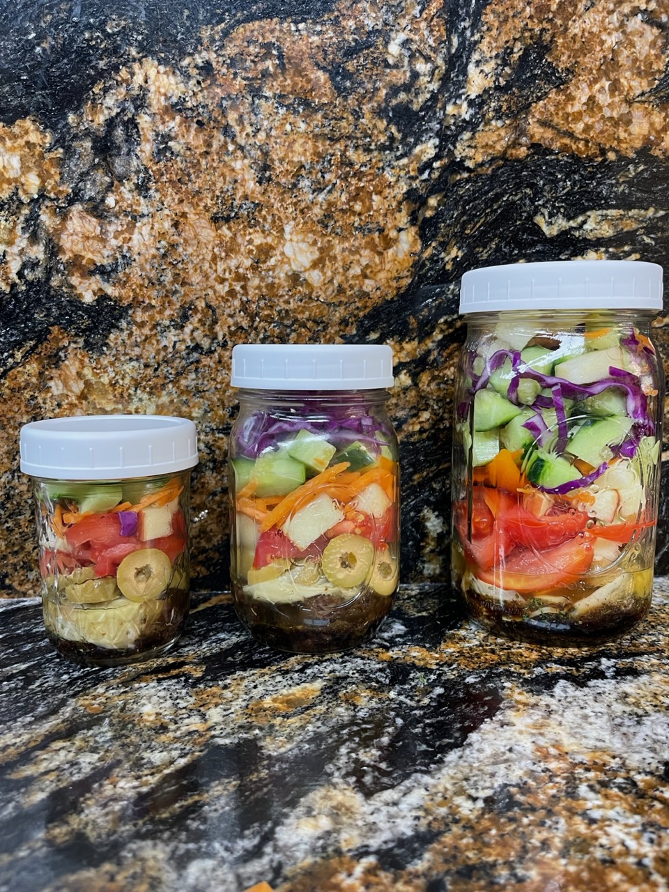 Mason Jar Salads