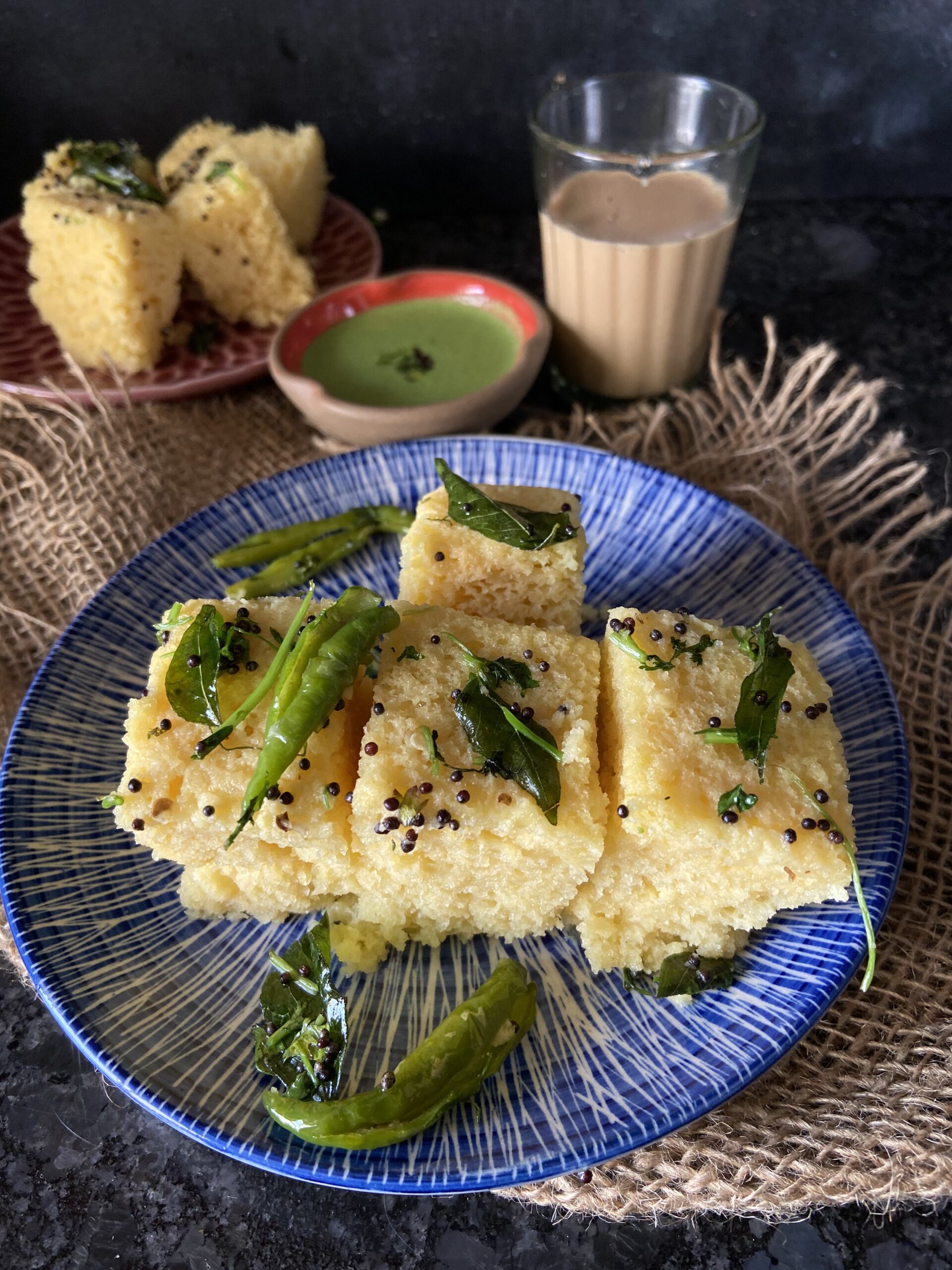 Khaman Dhokla in Microwave