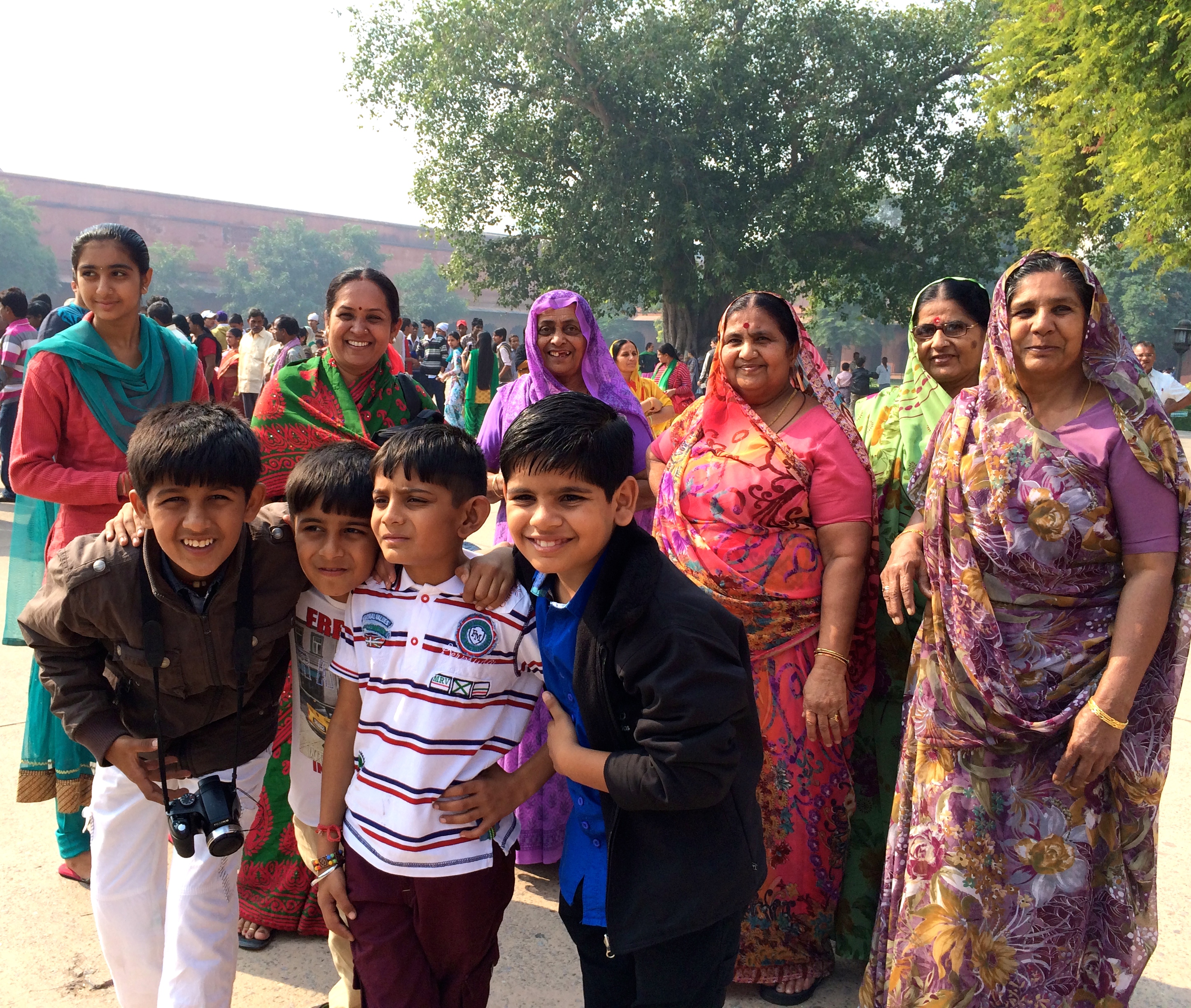 family outing to the Taj photo - Karen Anderson