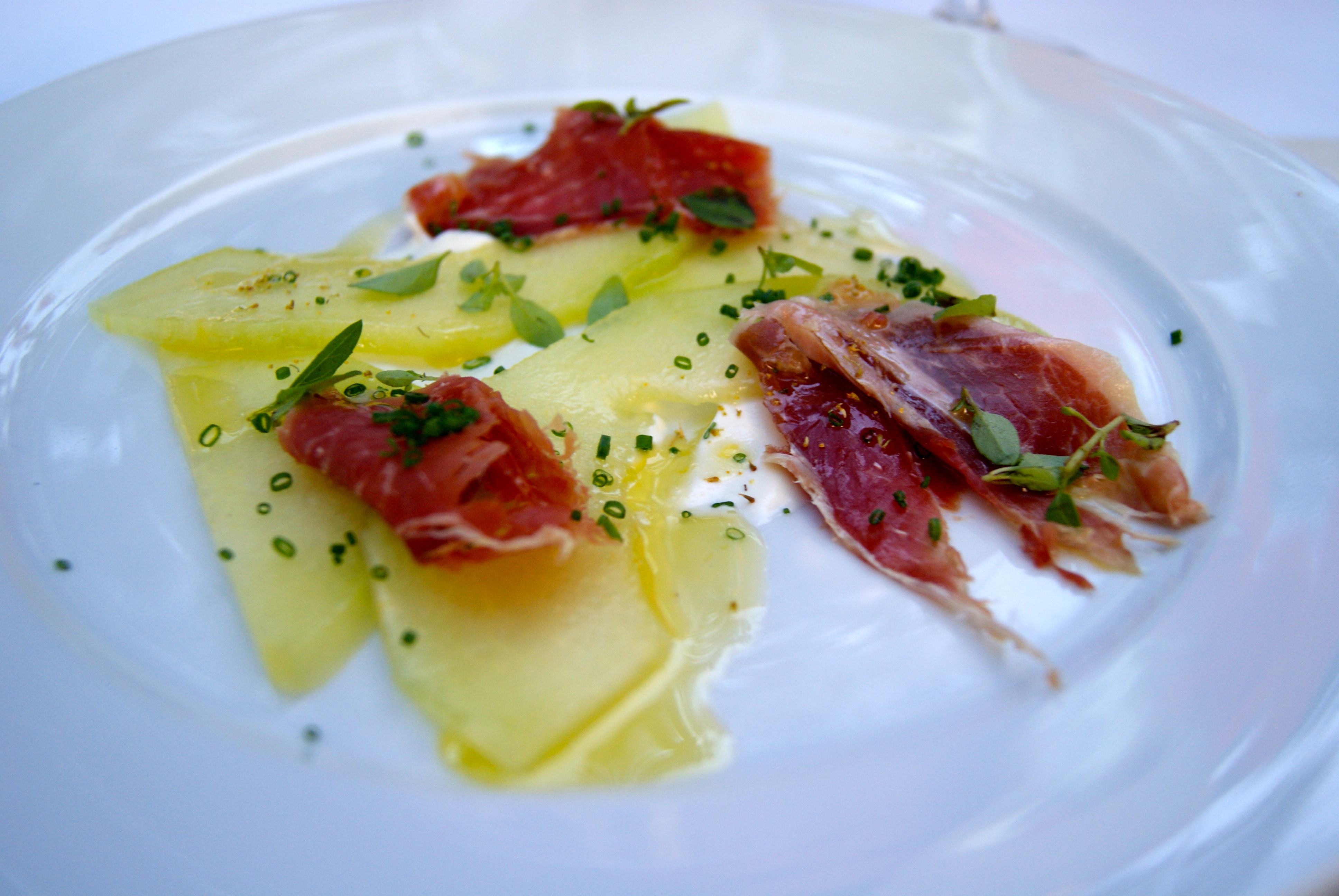 Joy Road house made charcuterie w Okanagan summer melons photo - Karen Anderson