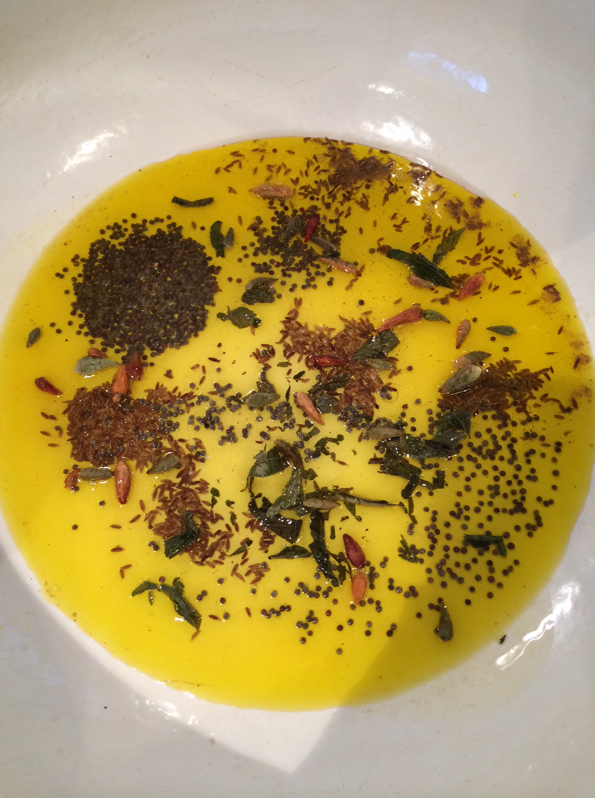 spice masala for making palak matar paneer photo - Karen Anderson