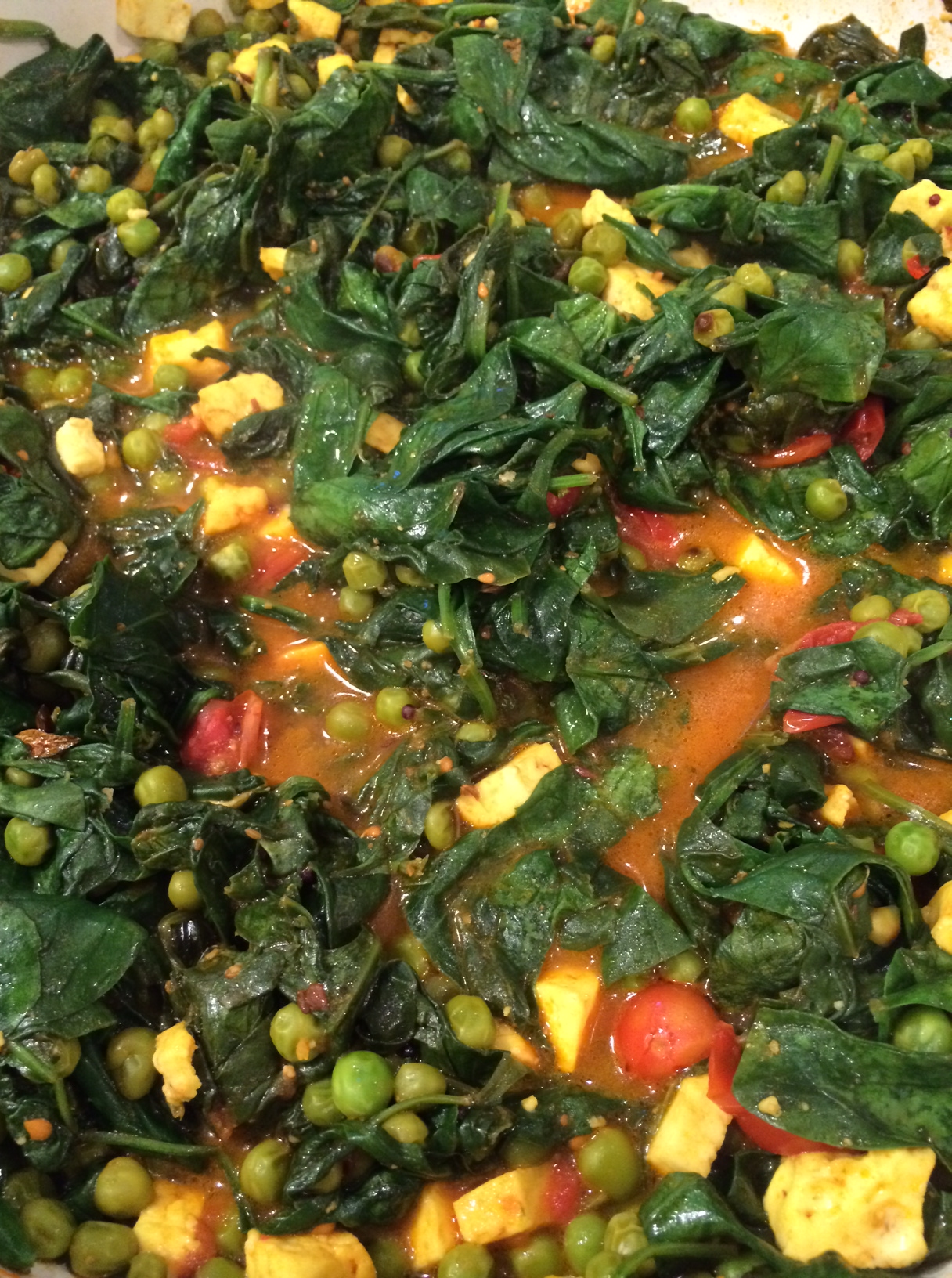 spinach added photo - Karen Anderson