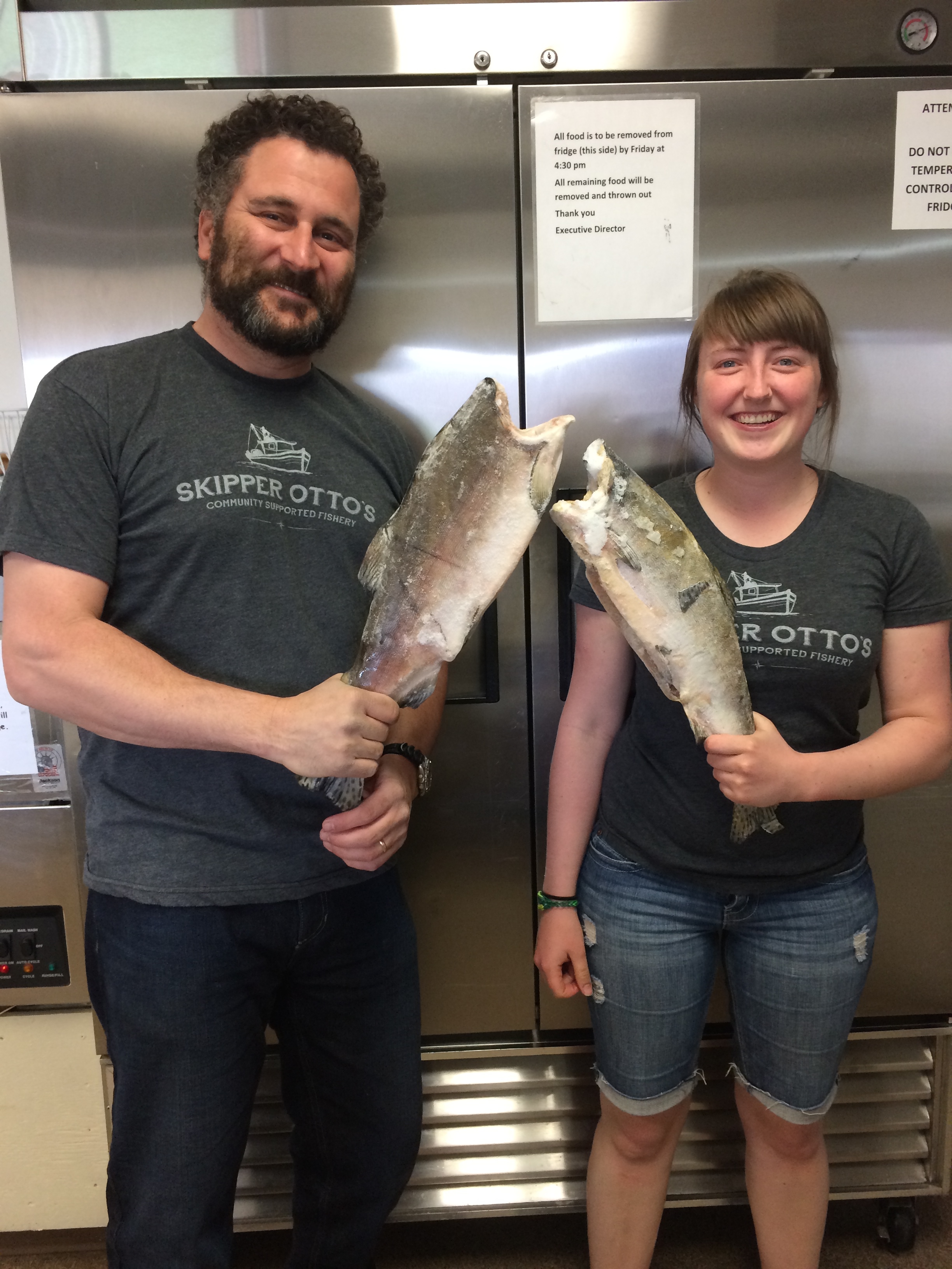 Shaun Strobel and Krysta Cowling of Skipper Otto's CSF photo - Karen Anderson