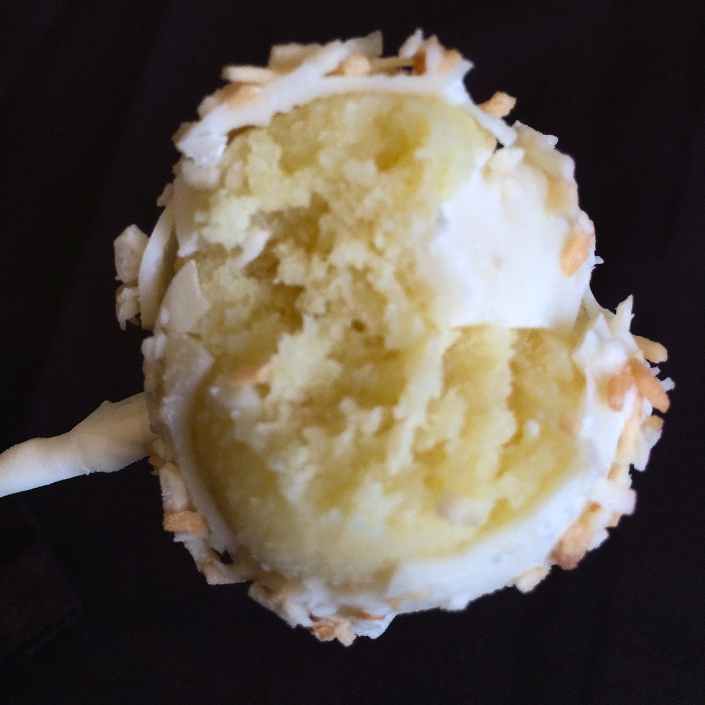 Sabine's luscious cake pop - photo - Karen Anderson