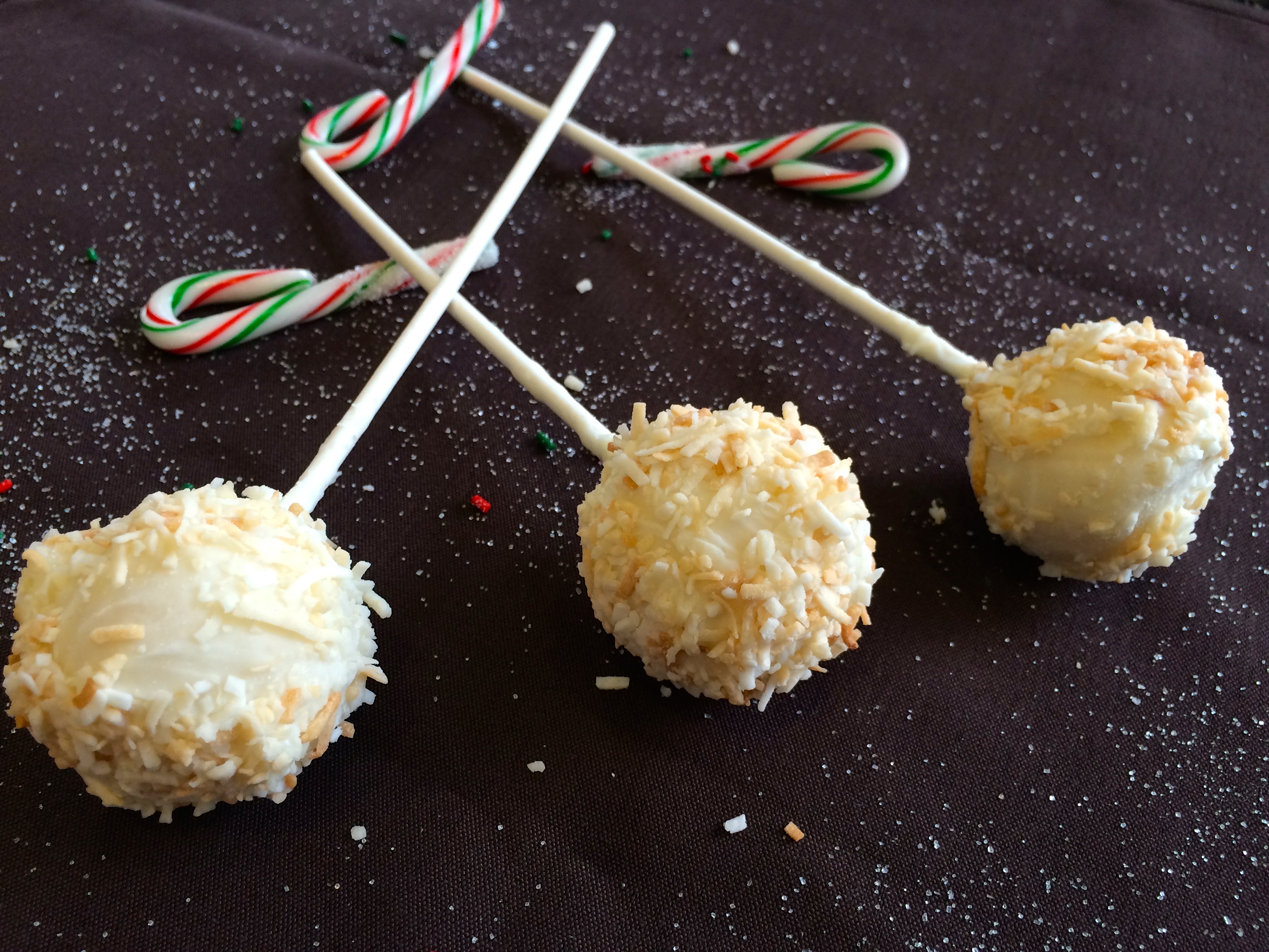 Christmas cake pop treats - photo - Karen Anderson