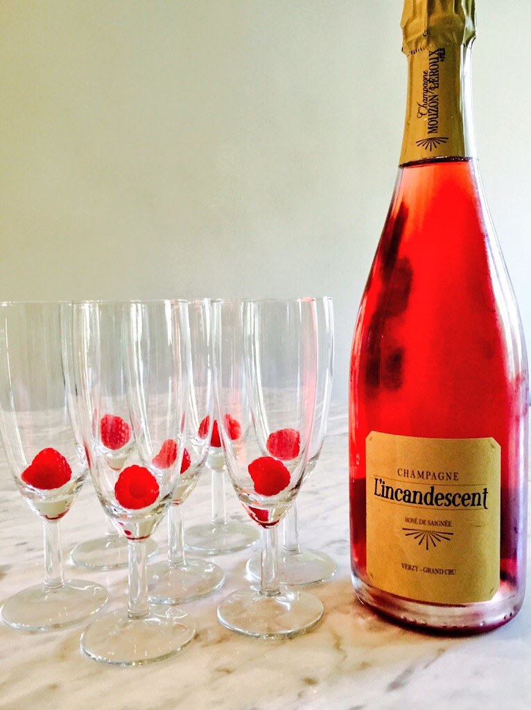 when in doubt - champagne goes with everything - photo - Karen Anderson