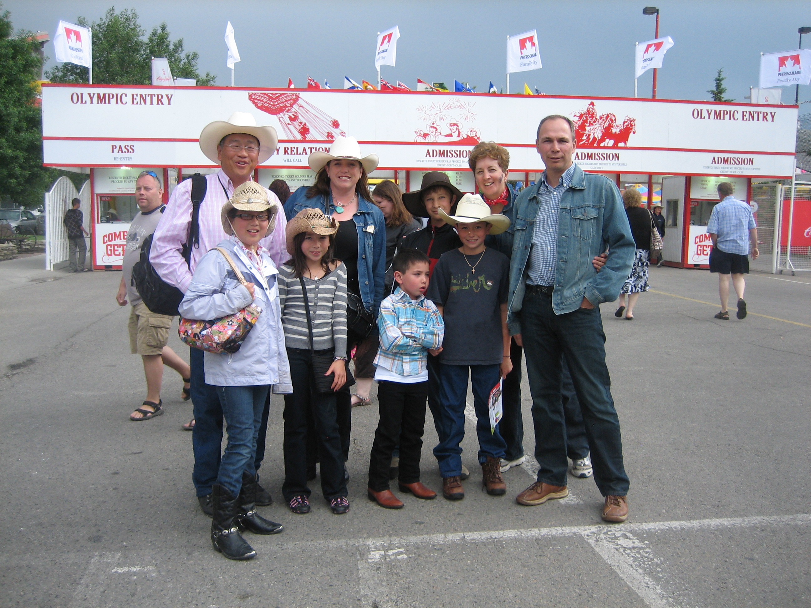 A day at the Stampede Grounds with family and friends is a Calgary tradition - photo - Karen Anderson