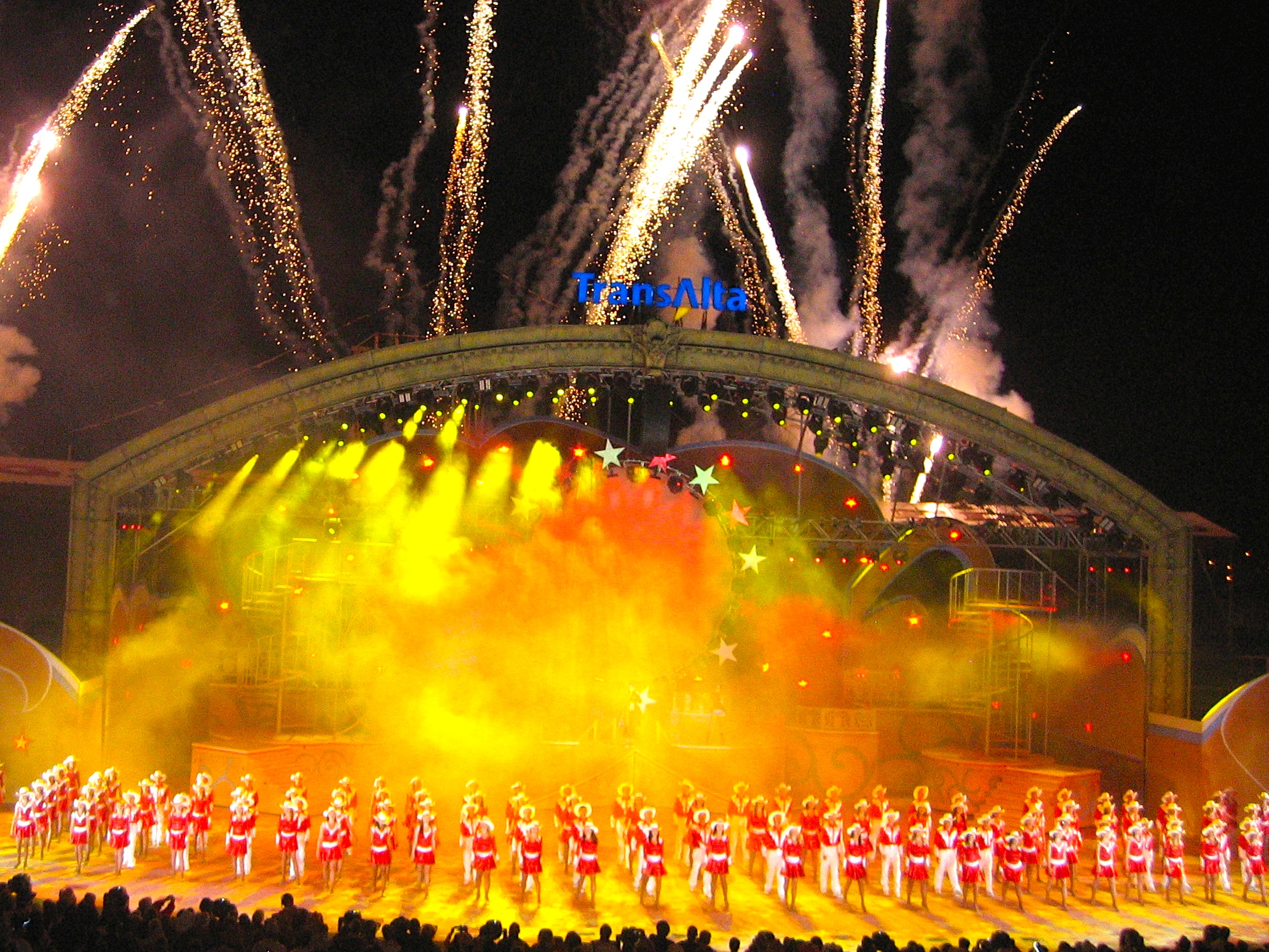 Grandstand show finale - photo - Karen Anderson