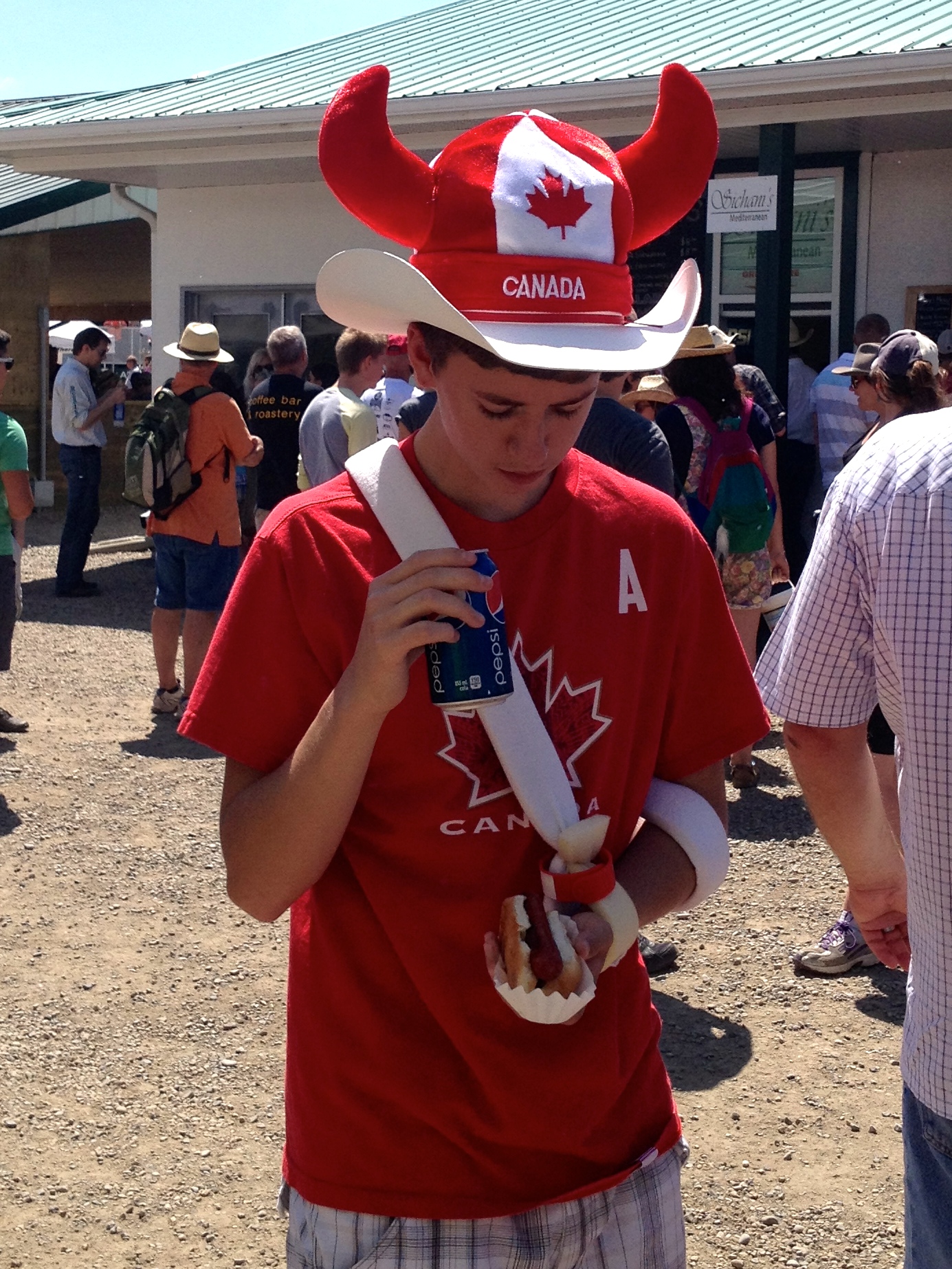 Alberta meets Canada Day - photo - Karen Anderson