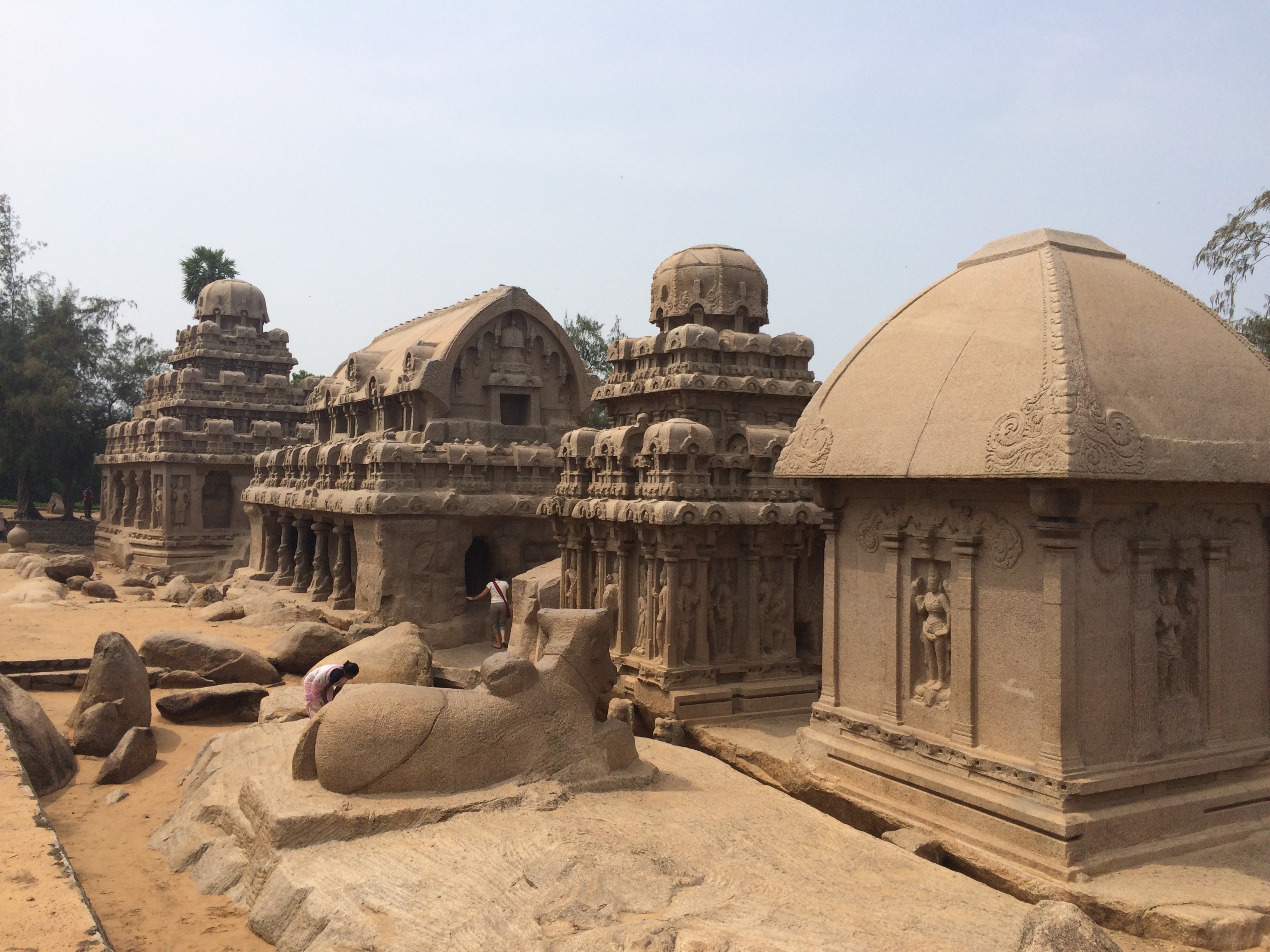 the 5 rathas - photo - Karen Anderson