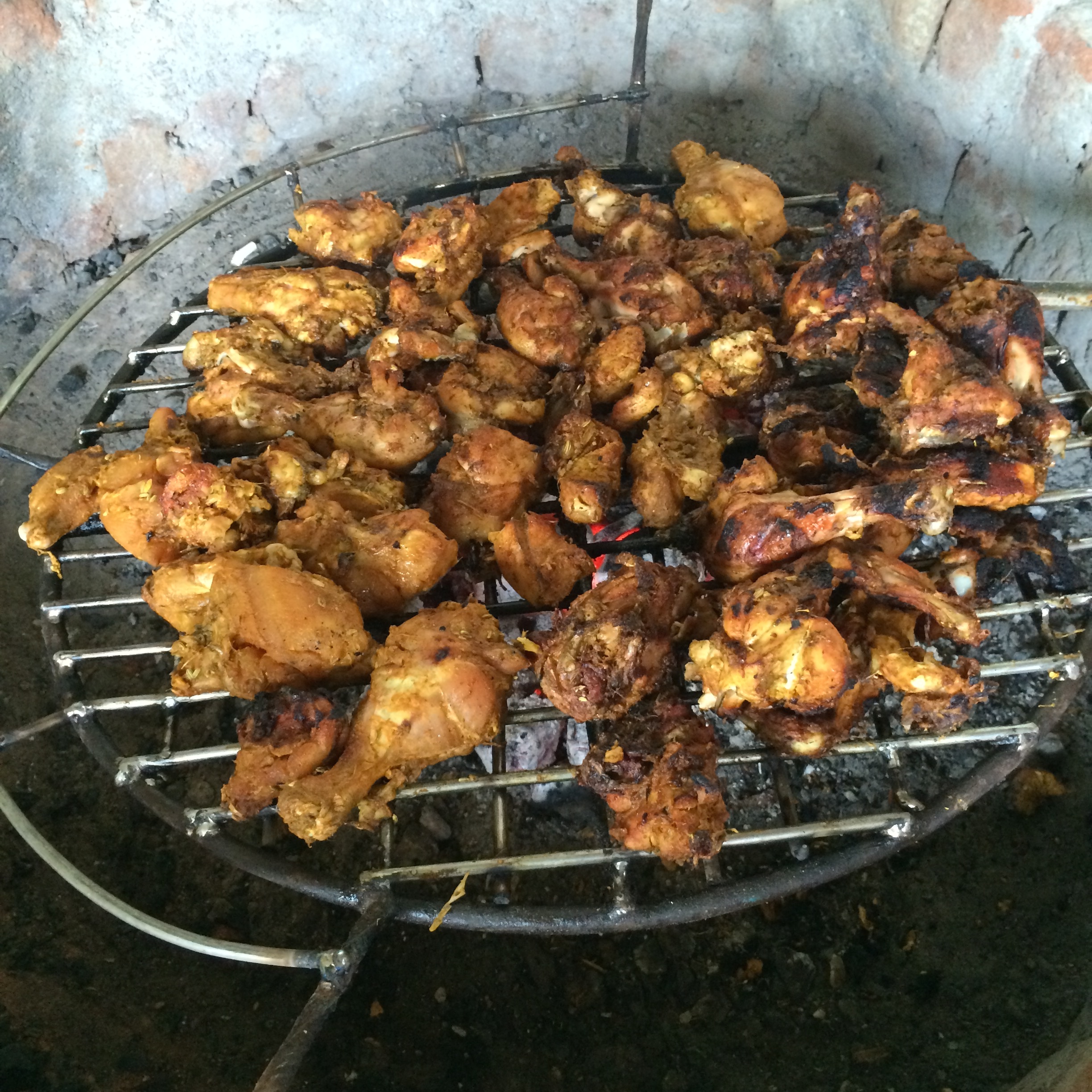 chicken barbecue - photo - Karen Anderson