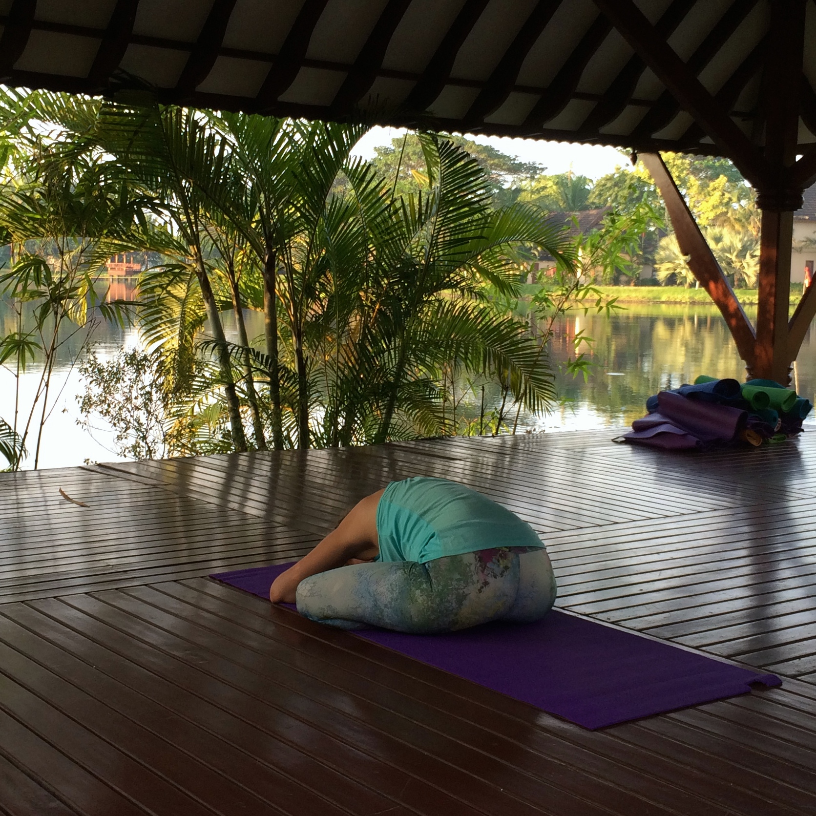 quiet yoga - photo - Karen Anderson
