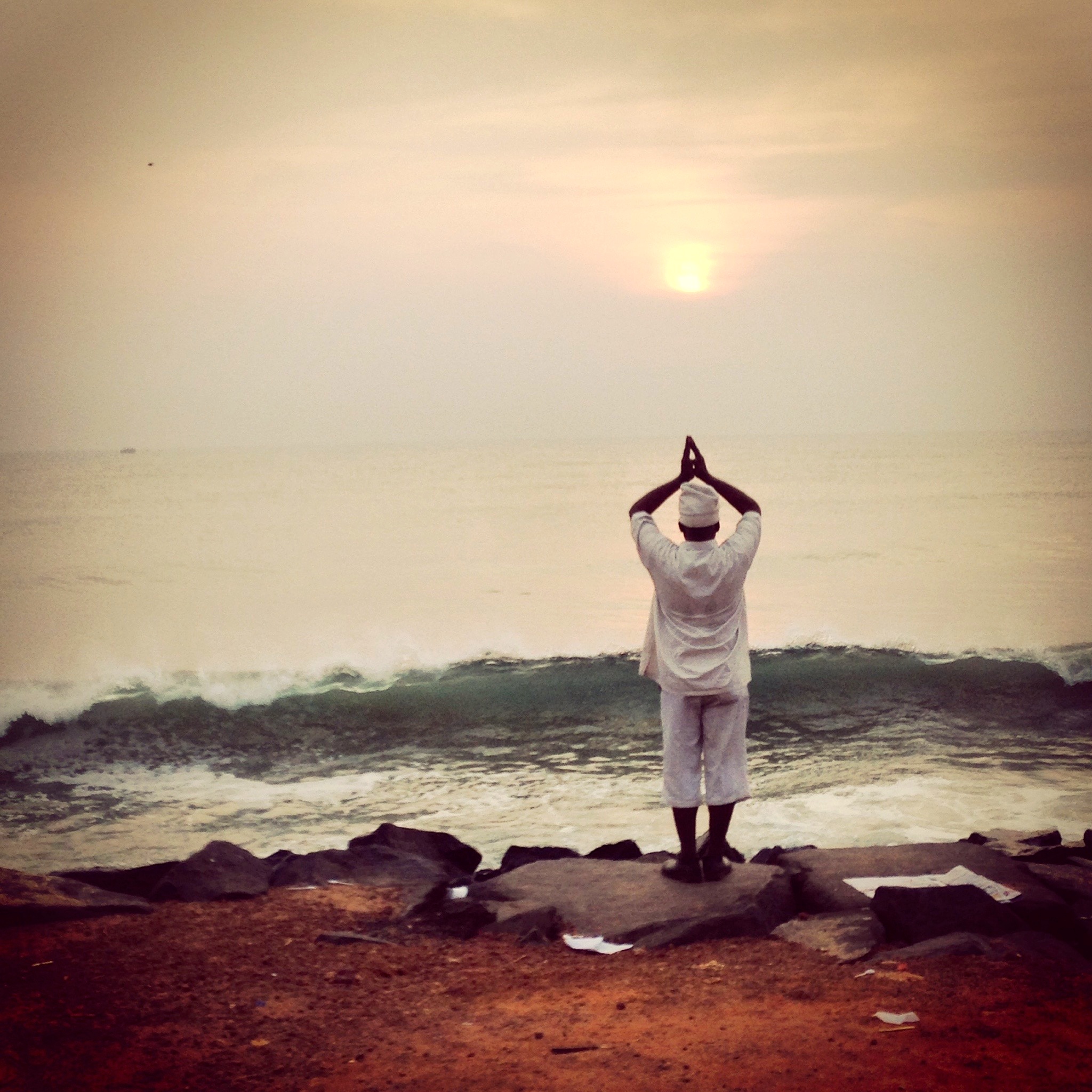 local's yoga in Pondicherry - photo - Pauli-Ann Carriere