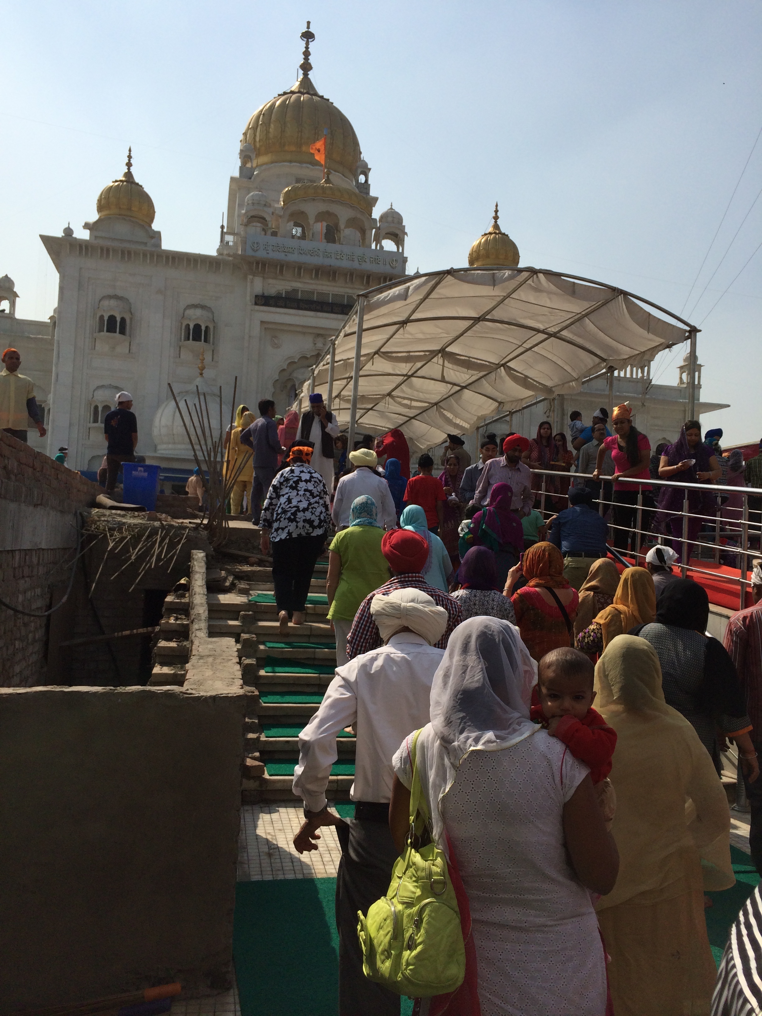 Sikh temple - Delhi - photo - Karen Anderson