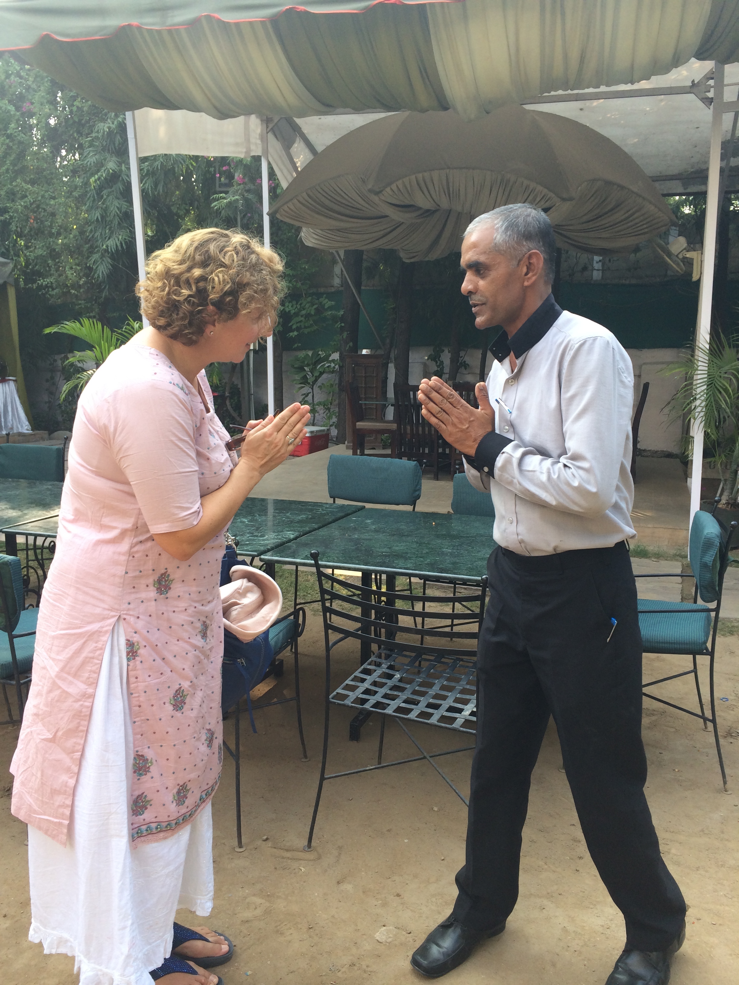 Lal Bagh's long time cook in Udaipur - photo - JoJo Brooks