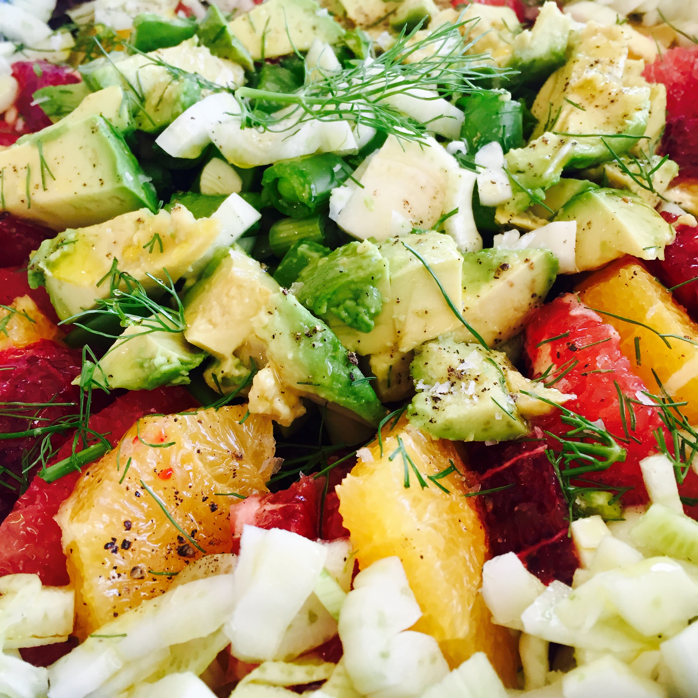 Citrus Bowl Salad - photo - Karen Anderson