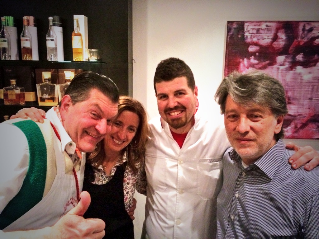 Dario Cecchini with Franca and Peter Bellusci