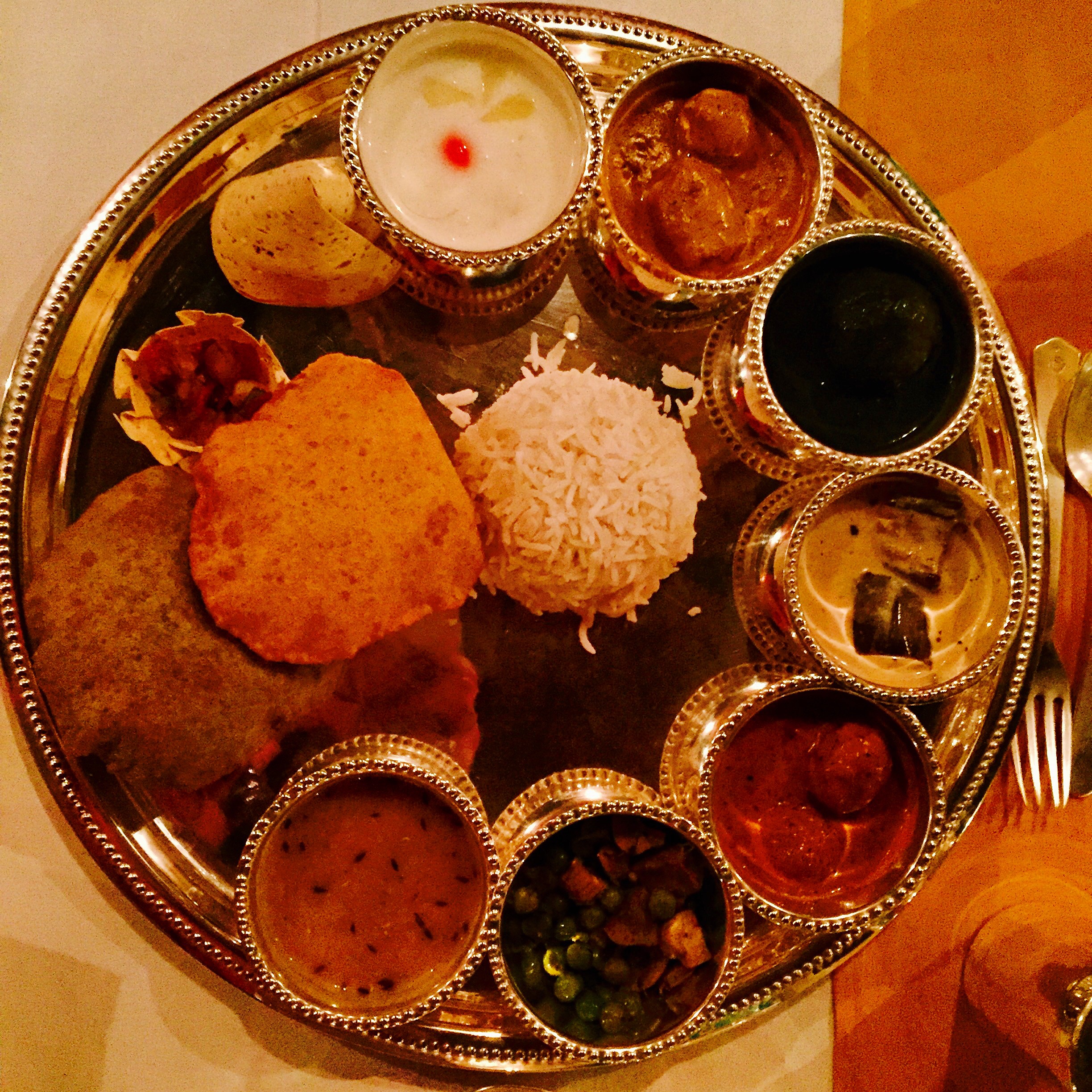 Pure Veg Thali - photo credit - Karen Anderson @savouritall