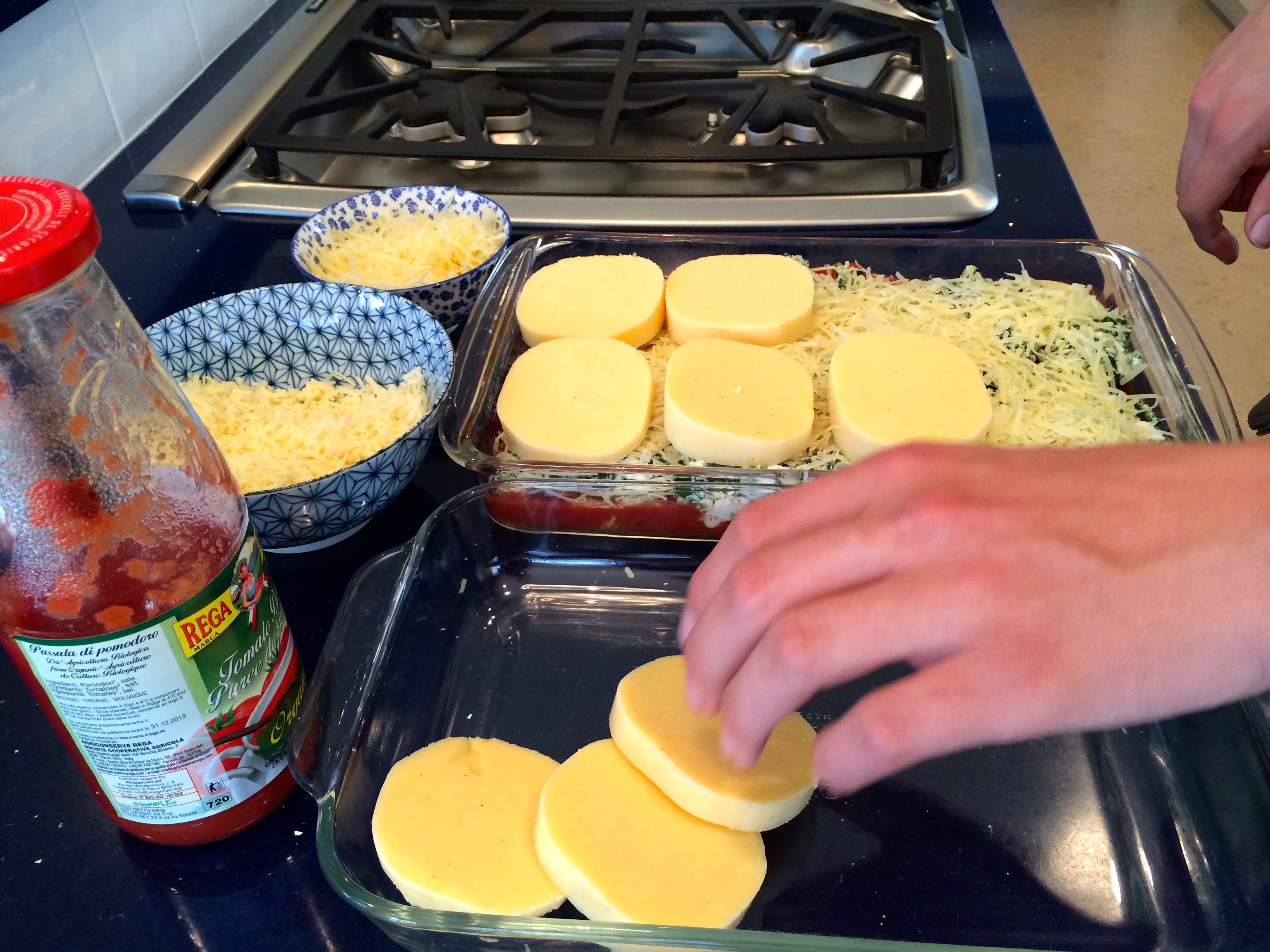 polenta lasagna recipe - photo credit - Karen Anderson