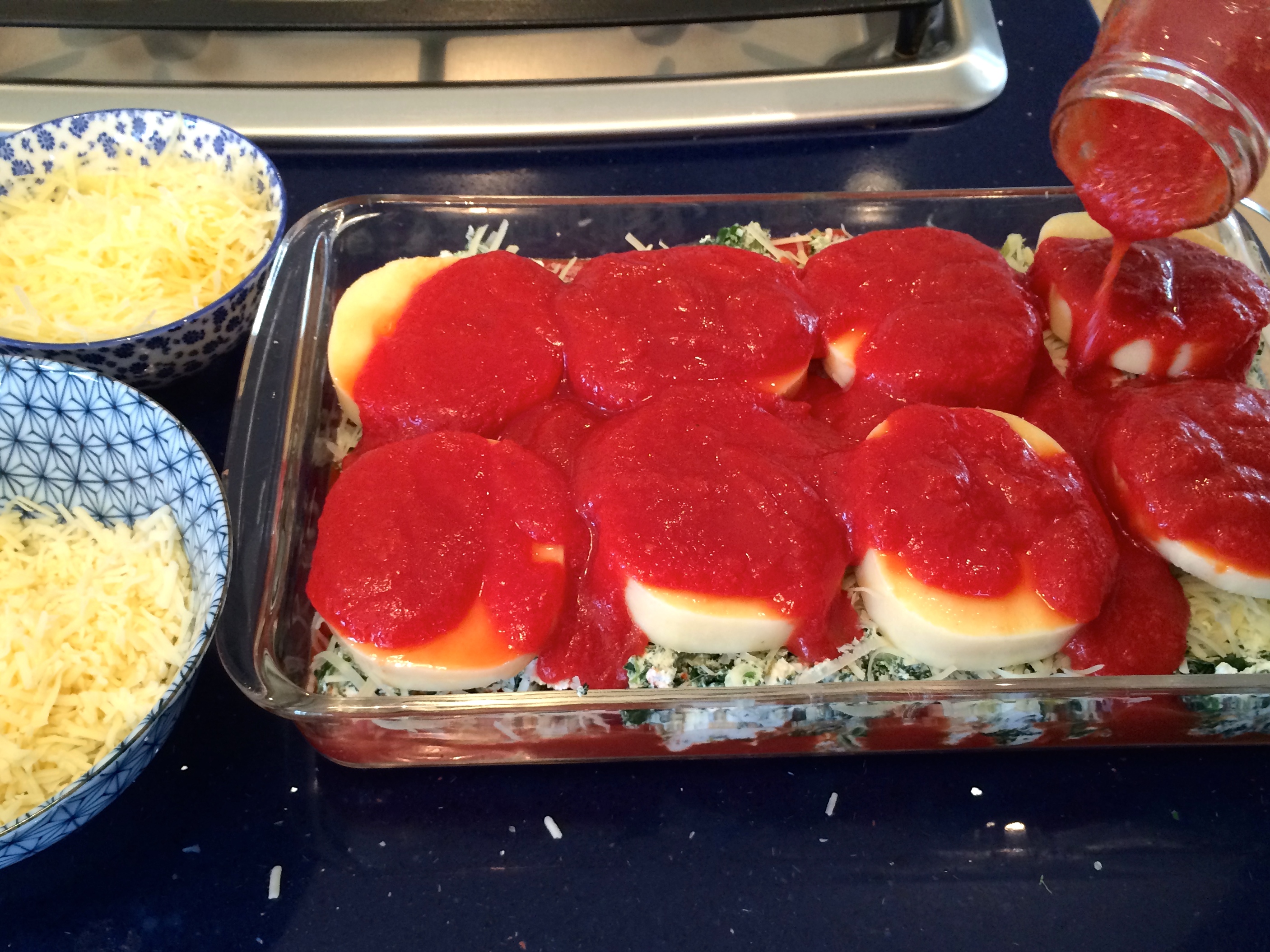 polenta lasagna recipe - photo credit - Karen Anderson