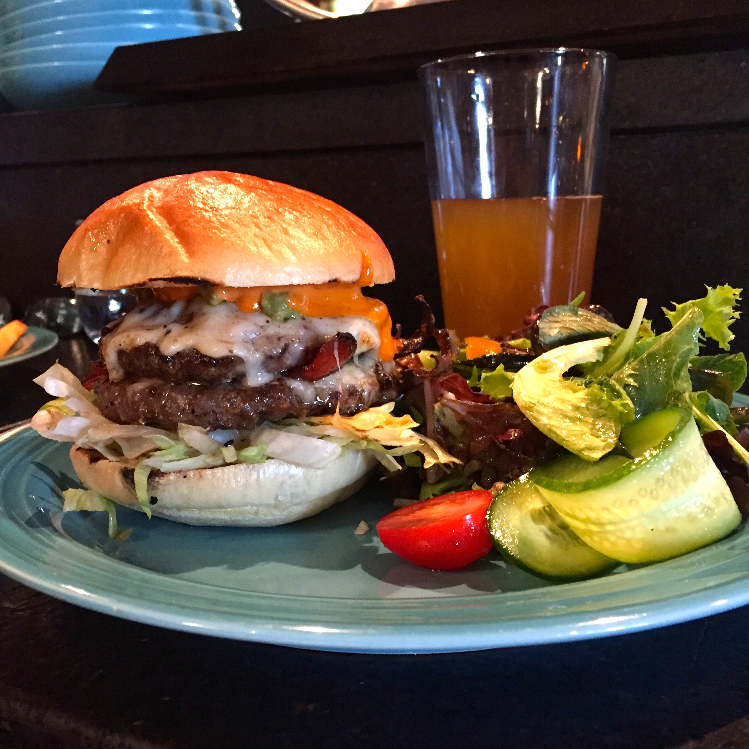burger and beer - Karen Anderson