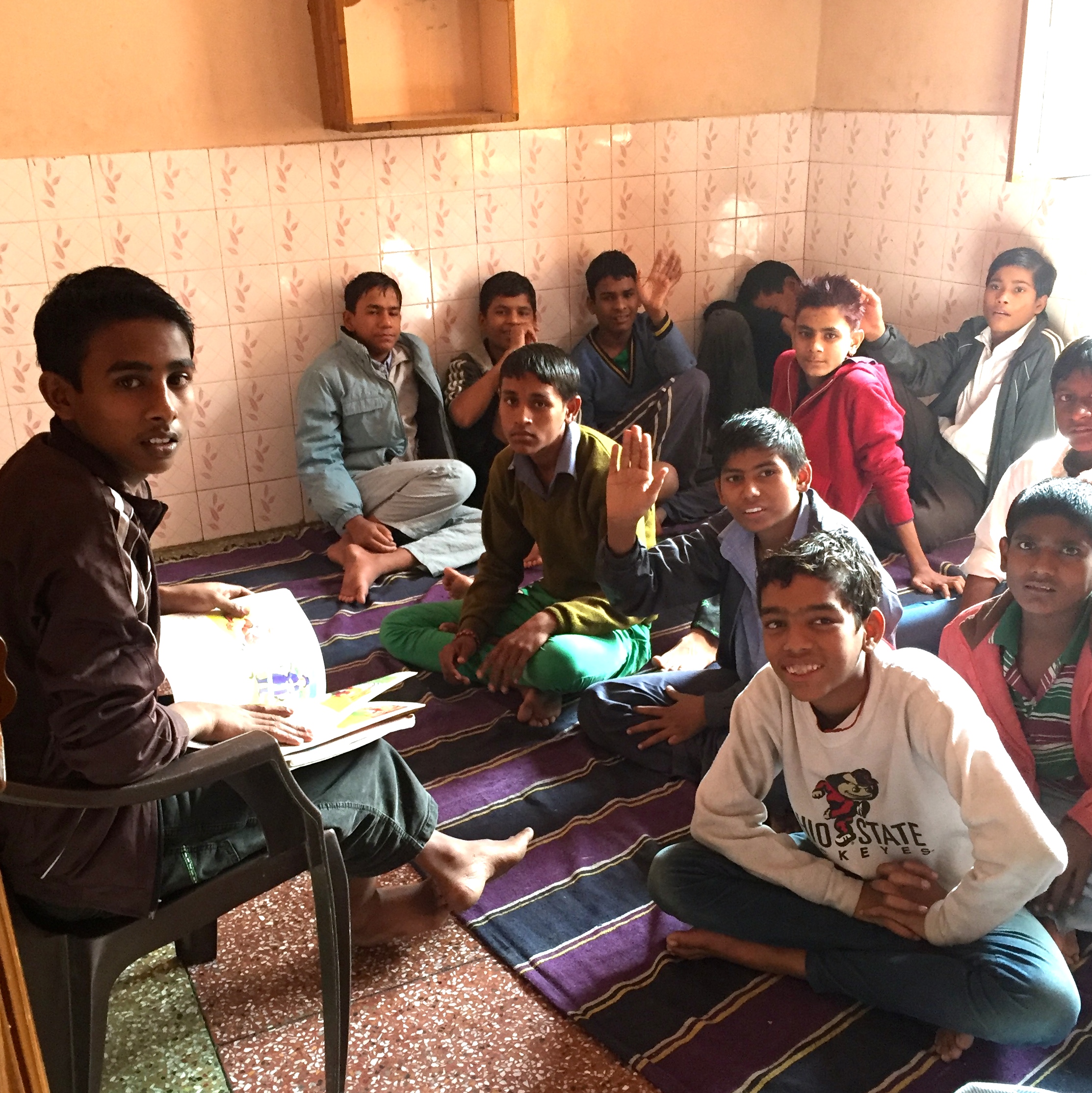 Savour it All - Karen Anderson - visit to Salaam Balaak Trust, India