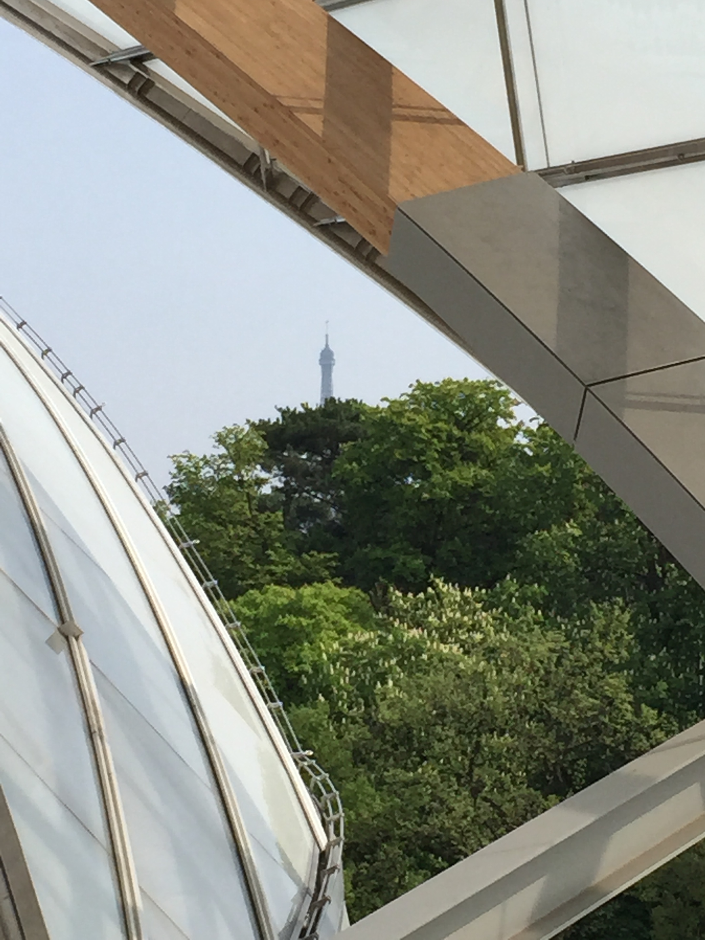 A view of the Eiffel Tower - photo credit - Karen Anderson
