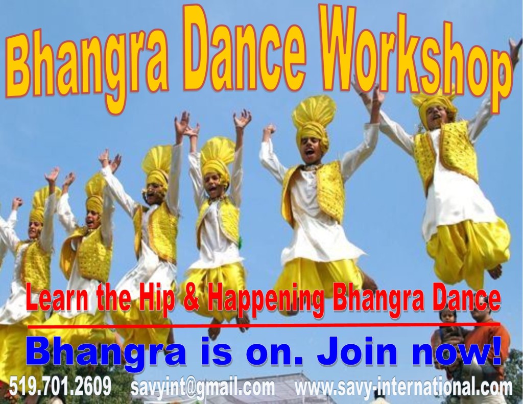 Bhangra Dance in London ON - SAVY International Inc.