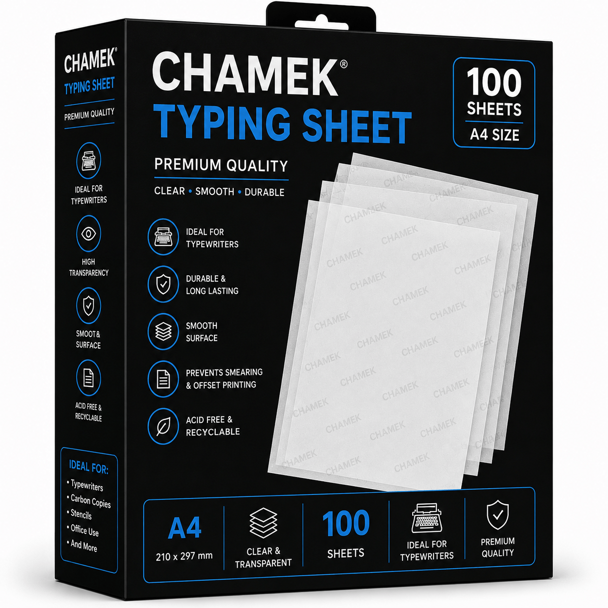 CHAMEK TYPING SHEET