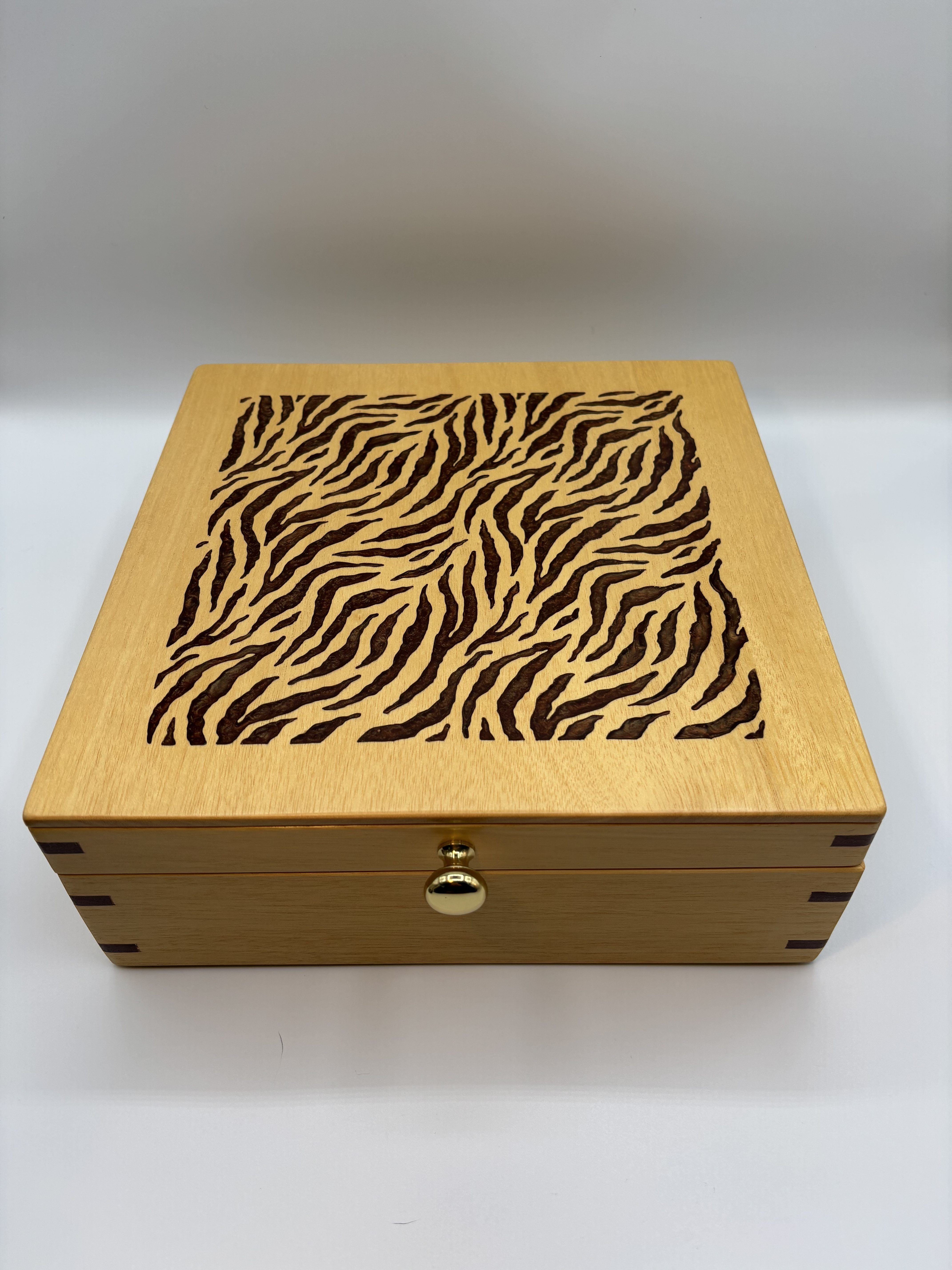 African Pattern Jewelry Box