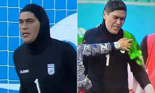 إيران ترد على الجنس الحقيقي لحارسة مرمى منتخبها