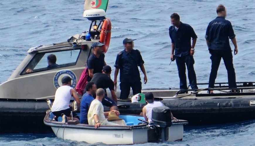 إنقاذ فتاة وقاصر ضمن 15 مهاجرا غير نظامي  من موت محقق بسواحل تنس
