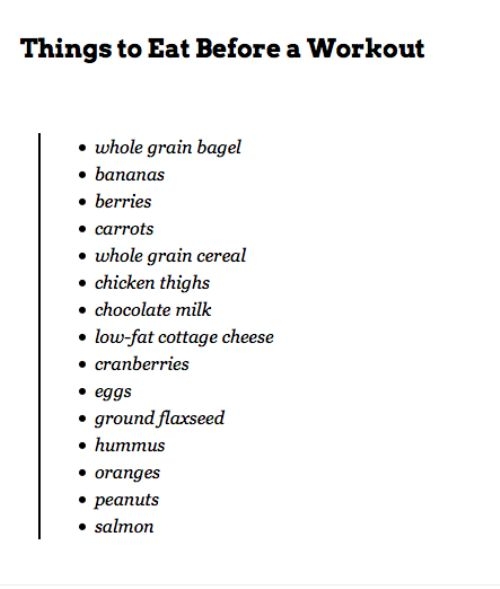 What To Eat Before And After A Workout Say Yes To Happy