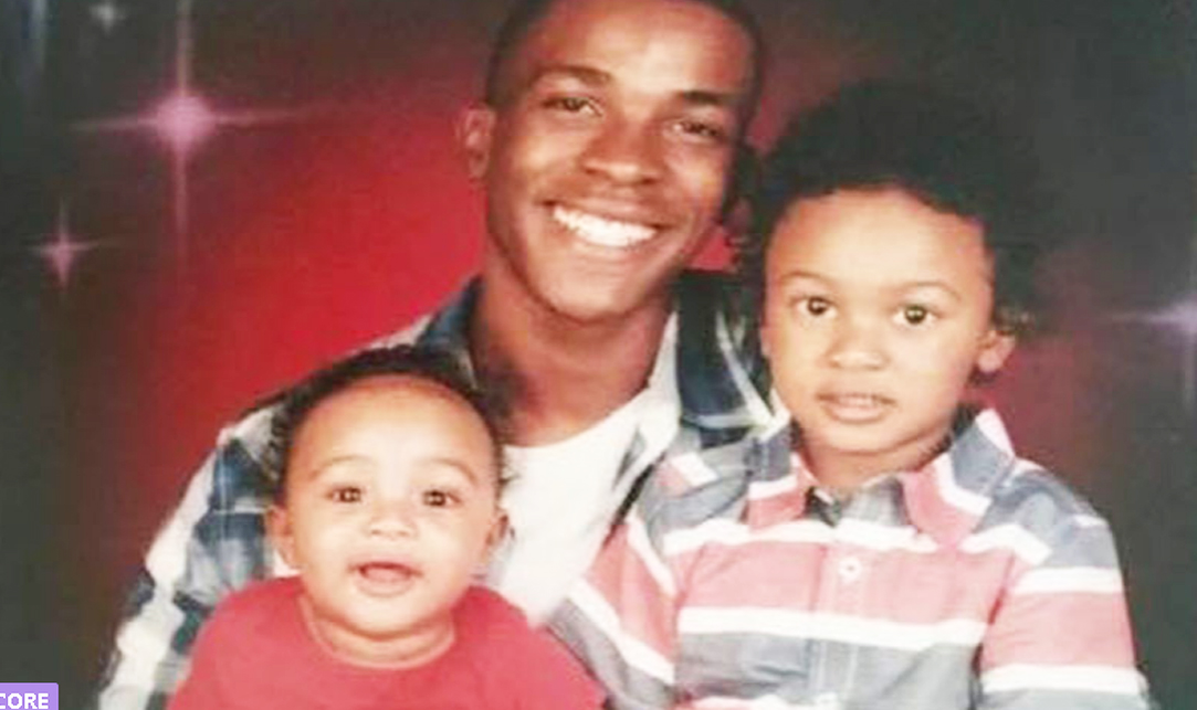 Stephon Clark, 22, was fatally shot by Sacramento police officers last week. This photo of him with his two young sons has been widely circulated on social media by family and friends decrying the shooting and calling for justice. (Twitter)