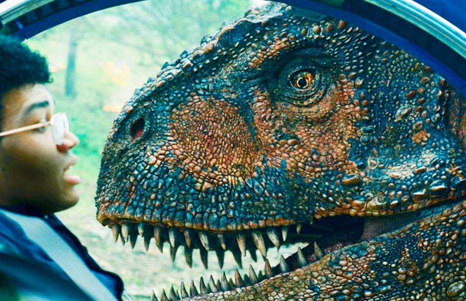 FALLENKINGDOM_002 Justice Smith (“The Get Down”) stars as Franklin Webb in “Jurassic World: Fallen Kingdom.” (Universal Pictures)