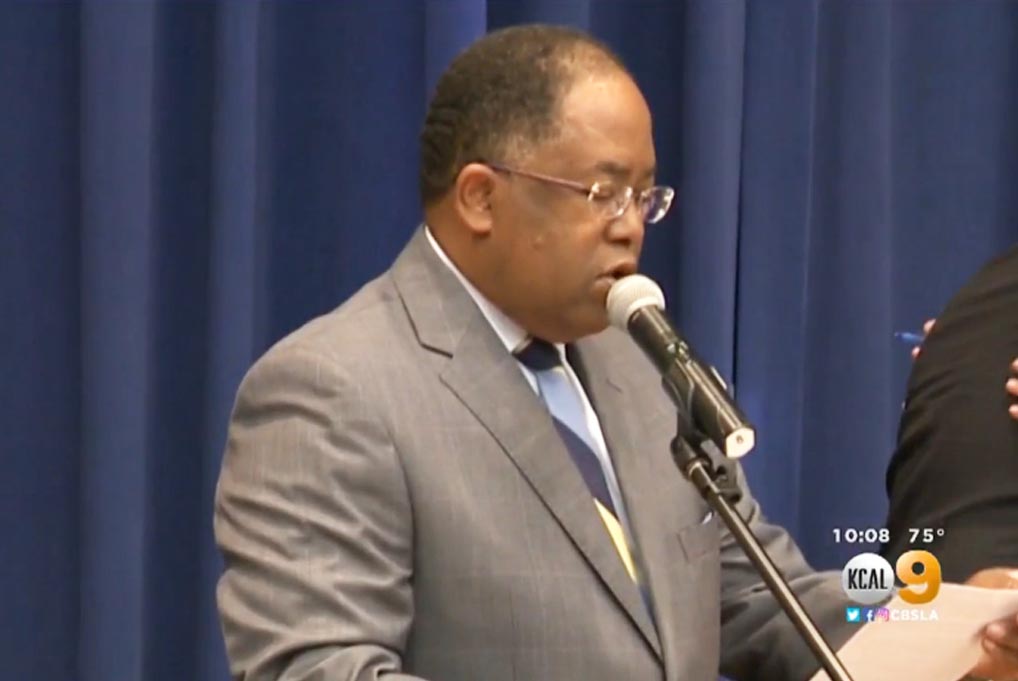 Los Angeles County Supervisor Mark Ridley-Thomas