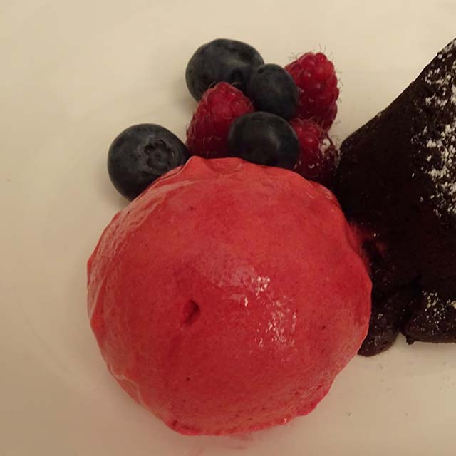 Simple Berry Sorbet
