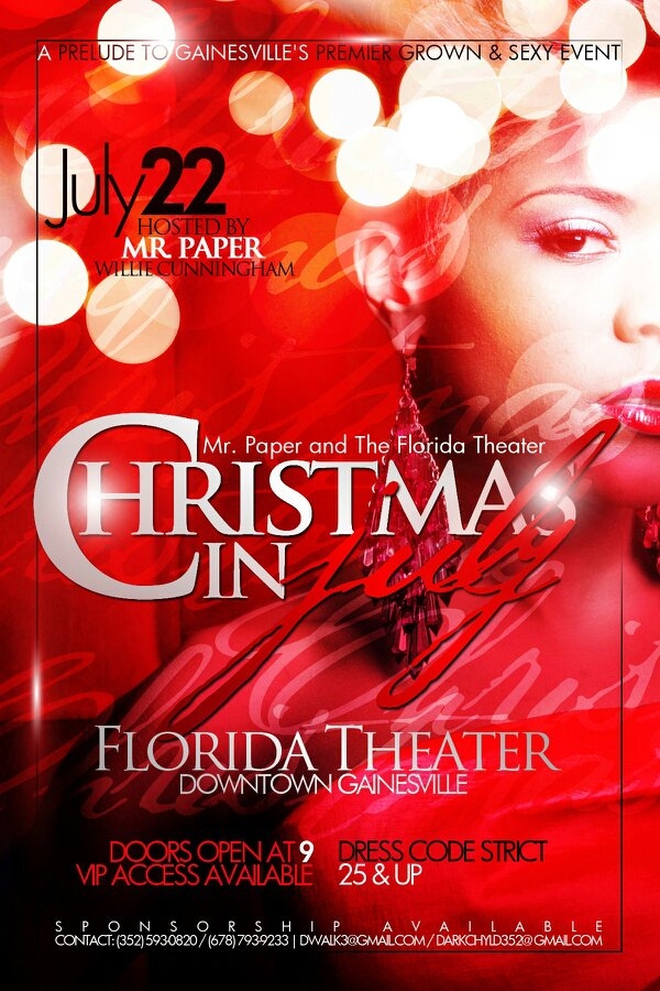 Tickets For Mister Paper S Christmas In July In Gainesville From Showclix