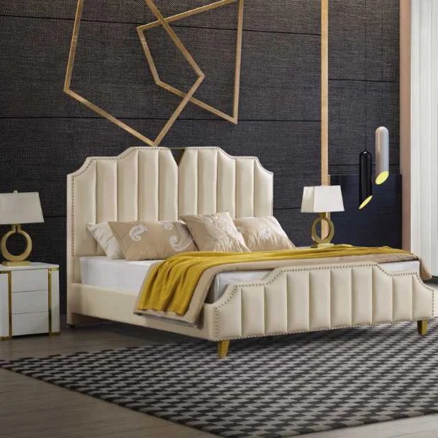 Wholesale Latest Designs Luxury Modern Simple Bed Room Furniture Bedroom Set Bed Frame Solid Wooden Double King Size Leather Bed Buy Bed Luxury Bed Latest Designs Luxury Modern Simple Bed Room Furniture Bedroom