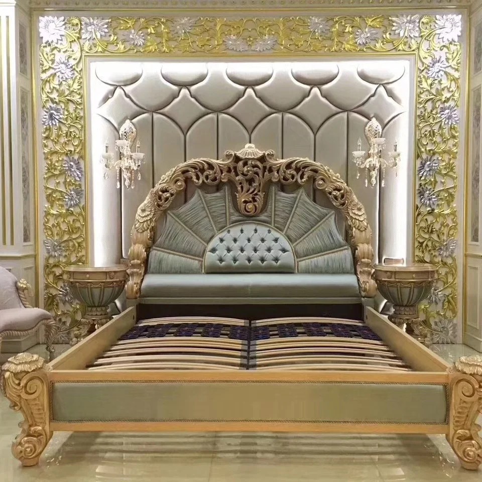 Double Bed Designs In Wood And Solid Wood Bedroom Furniture Set View Solid Bedroom Bet Aliye Product Details From Guangdong Luxury Homey Furniture And Interior Decoration Co Ltd On Alibaba Com