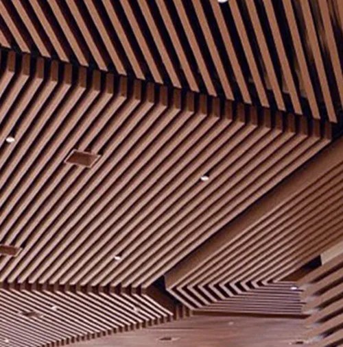Hot Sale Pvc False Ceilings Modern Design Decorative Wooden Batten Wpc Plastic Composite Pvc False Ceiling Buy Plastic Ceiling Tiles Fireproof Ceiling Suspended Ceiling Cheap Price For Office Wpc Pvc Suspended Ceiling