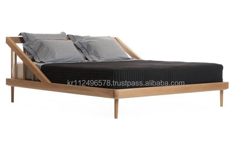 Scandinavian And Contemporary Modern Oak Wooden Bed Buy Scandinavian And Contemporary Oak Wooden Bed Product On Alibaba Com